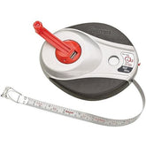 Starrett - Closed Reel Steel Tape With Overmould Steel Blade 1/2' x 100' (30m) Graduat | KTXP511-100ME-N